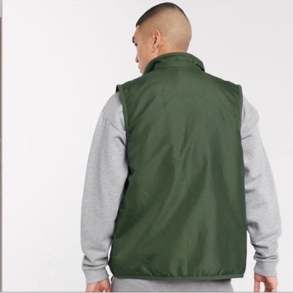 NWT Scotch & Soda Reversible Sherpa Vest - Picture 5 of 15